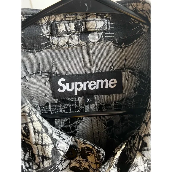 Supreme X Hell Raiser Trench Coat